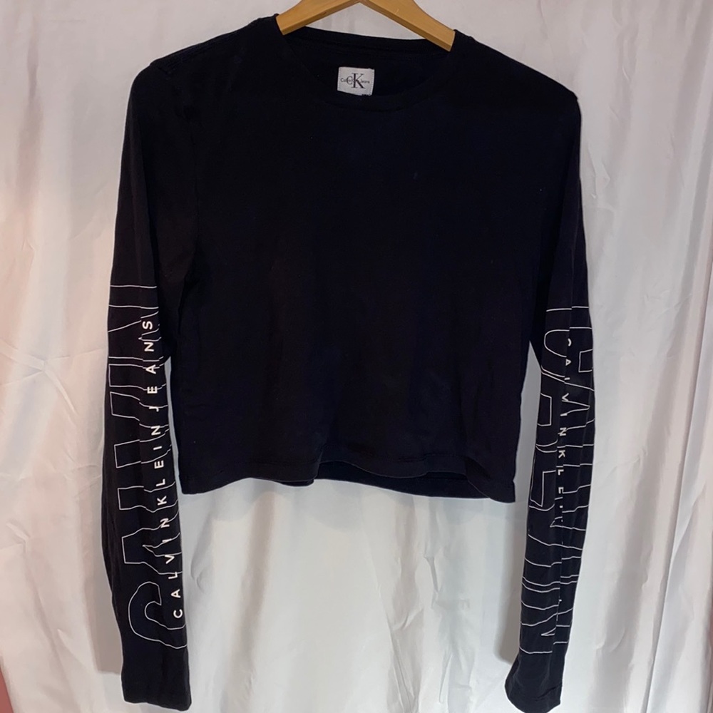 Calvin Klein cropped long sleeve